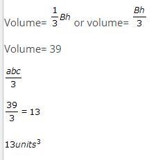 The prism shown in the diagram has a volume of .A cube and a prism.What is the volume-example-1