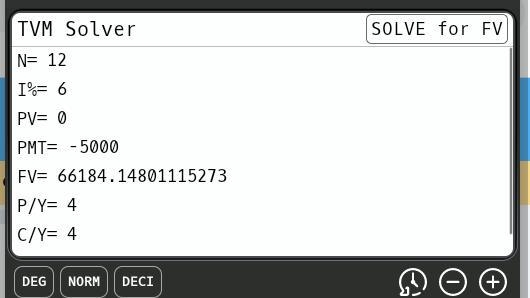 Calculate the a) future value of the annuity due, and b) total interest earned. (From-example-1