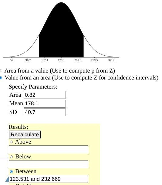 The serum cholesterol levels for men in one age group are normally distributed with-example-2