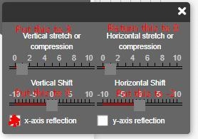 I do not understand how they want this graph; there talking about the graph shifting-example-2