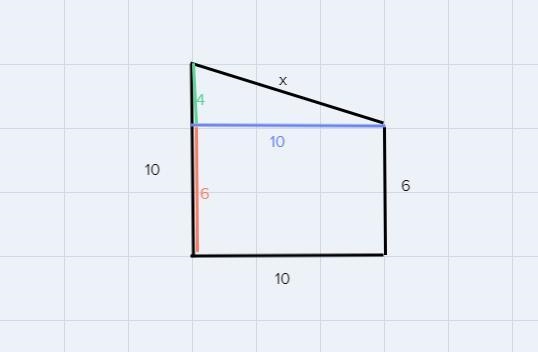 Pythagorean theorem * solve for x ( leave response in simplest radical form ) .-example-1