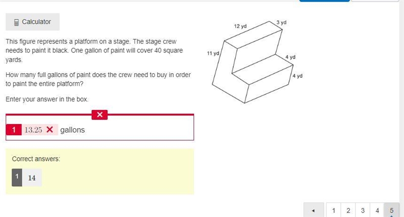 This figure represents a platform on a stage. The stage crew needs to paint it black-example-1