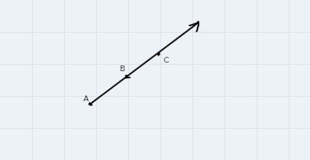 draw examples of each figure: - 2 perpendicular lines-AB AC ray on same line-EW intersecting-example-2