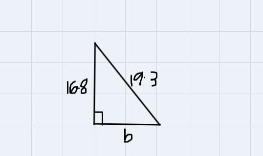 A square base pyramid is shown below. find its surgace area. Round to the nearest-example-1