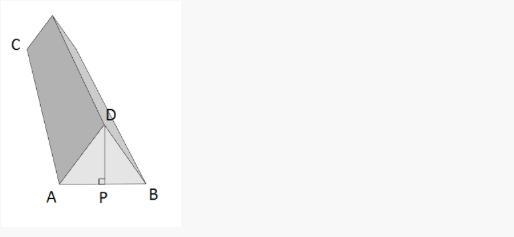 Find the surface area for the triangular prism below if AB = 16 m, AC = 33 m, AD = 12 m-example-1