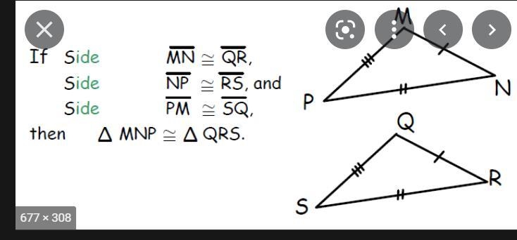 What are the five theorems / rules used to prove that two triangles are congruent-example-1