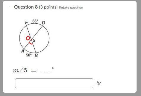 Find angle 5 | having some trouble with this one-example-1