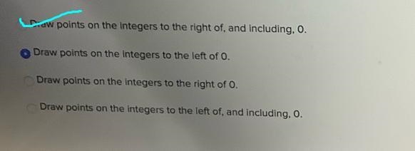 Referring to the table in question 14, how would you graph the solution set representing-example-2