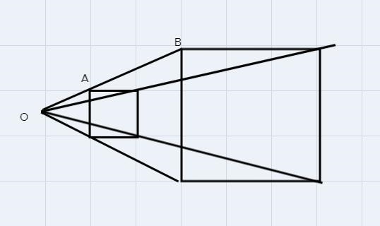 The center of dilation, the original point, and its image do not line up on the same-example-1