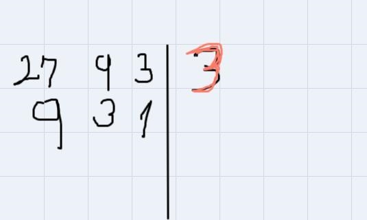 How would you find the greatest common factor between 27x^2 and 9x^3y^2?-example-1