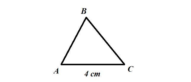 How can I draw triangle abc in which Ac =4cm?-example-3