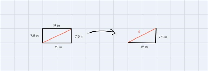 About how many inches with the diagonal of the top of the table need to be in order-example-1