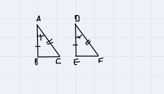 AABC - ADEF? Explain your reasoning. E 6 units C 40° 9 units 4 units 6 units er your-example-1