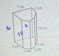 Question 12 of 30Find the surface area of the polyhedron below. The area of each base-example-1