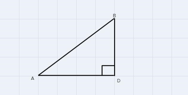 In the diagram below of angle ADB, m angle BDA = 90,AD=5 2, and AB = 2 5.What is the-example-1