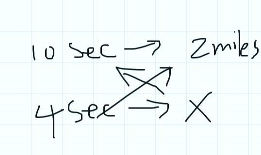 ()()()(The relationship between the time you see lightning and the time you hear thunder-example-1