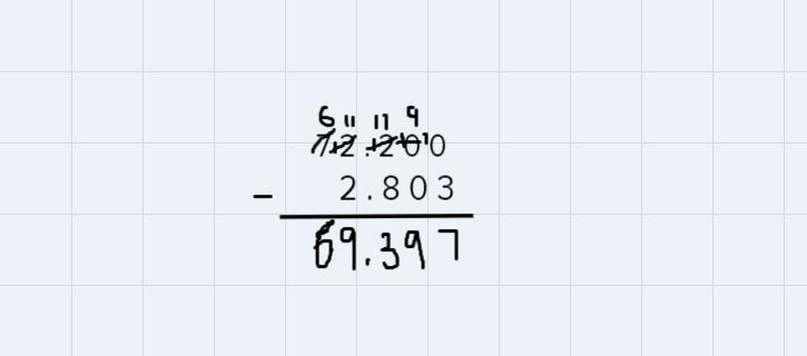 72.200-2.803 rounded to the nearest whole number. It would be 69.397 But I need help-example-2