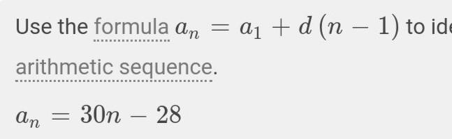 Find the recursive formula. 2, 32, 62, 92, ...-example-1