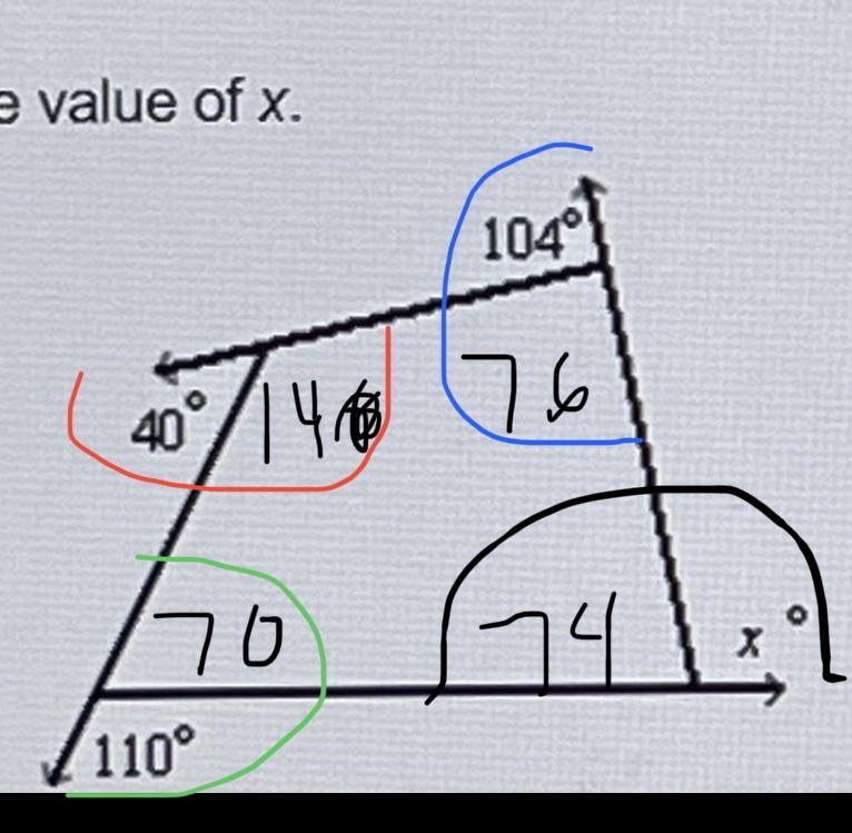 Find the value of x.-example-1