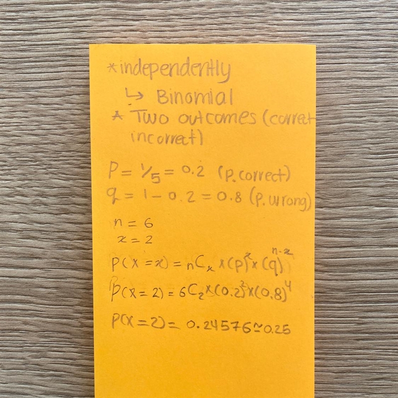 On a six-question multiple-choice test there are five possible answers for each question-example-1