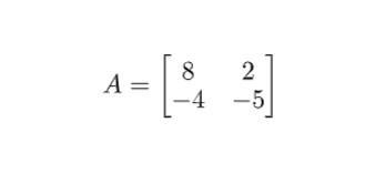 Find the inverse of the matrix8 2 -4 -5if it exists-example-2