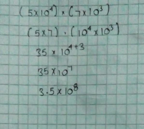 0) Multiply (5 x 10567 x 10), express in scientific notation​-example-1