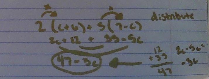 Simplify the expressions 2(0*6)*5(7-)-example-1