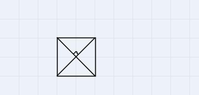 The diagonals of a square are _______ each other.A. medians ofB. perpendicular bisectors-example-1