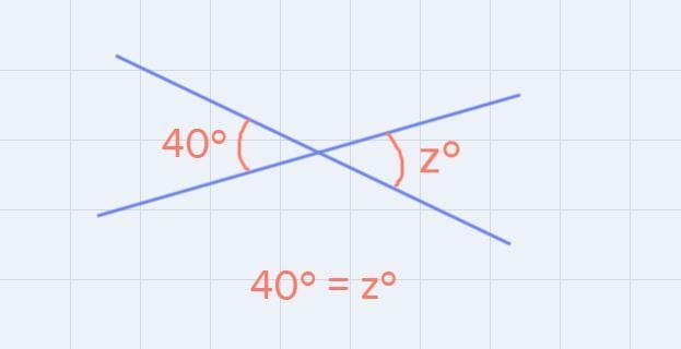 What is the value of q?75°400Measure of angle yº?49 + 20°7)Measure of angle zº?40+earch-example-1