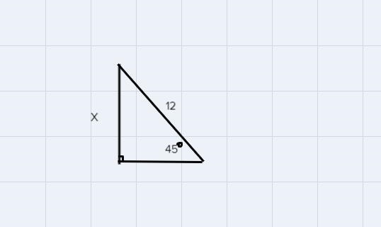 Find the missing length for each special right triangle, answers must be in simplest-example-2