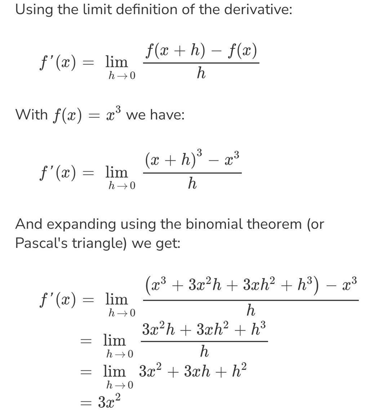 Solve first principle of y=X^3-example-1