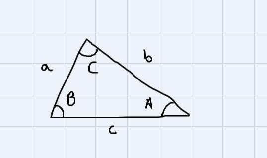 In AABC, A = 42°, a = 16 and c = 20. Which of these statements best describes angle-example-1