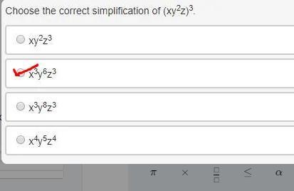 Choose the correct simplification. my problem is m7 n4 over m4 n3 simplification-example-1