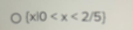 Solve 15x - 11 <1O {x10 2/5}O [xl-2/5-example-1