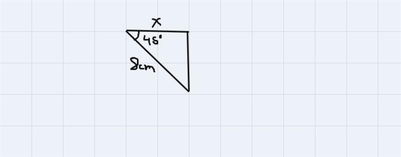 Directions: Find the area of each figure.(Hint: Round to the nearest tenth.)8 cmBlank-example-2