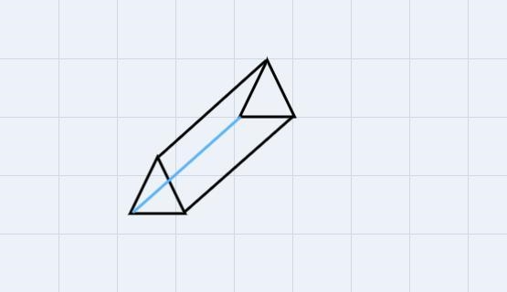 Which of these figures could be a folded along the test lines to make a triangular-example-1