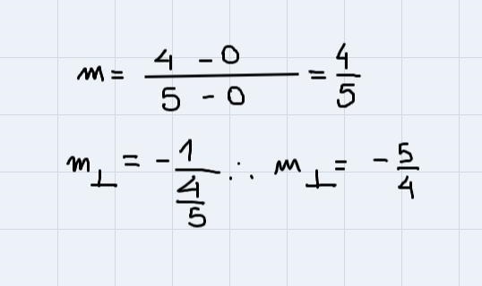 Find the equation of the line: through(2, 3), perpendicular to a line through (0,0) and-example-1