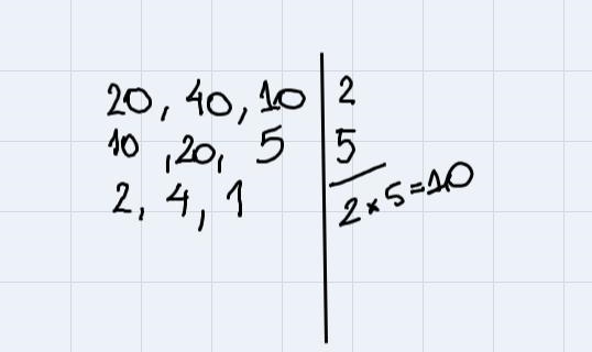 What is the greatest common factor of 20x 6y + 40x 4 y 2 - 10x 5 y 5?-example-1