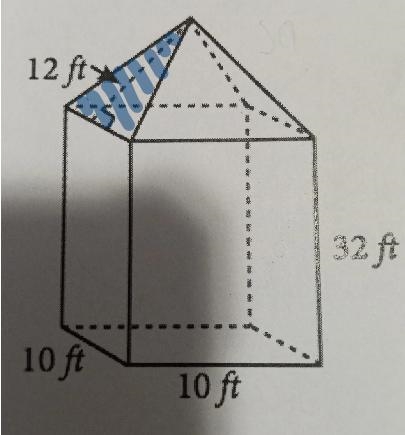 Determine how many square feet of fence would be required to make the fence-example-2