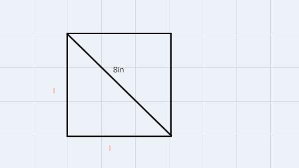 ABGF is a square with half the perimeter of square ACDE. GD = 4 in.. Find the area-example-1