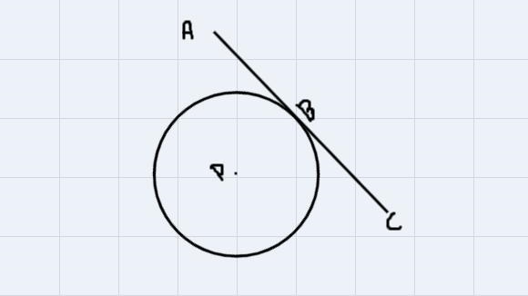 In the diagram below, if the line AC is tangent to the circle with the center P, then-example-1