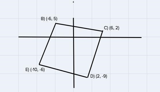 How do you find the intersection of the diagonals of a shape/the intersection of lines-example-1