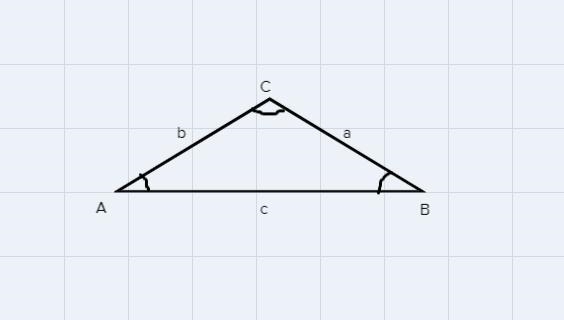 Given a triangle with a=16, A=13°, and B=44°, determine c using the Law of Sines.(round-example-1