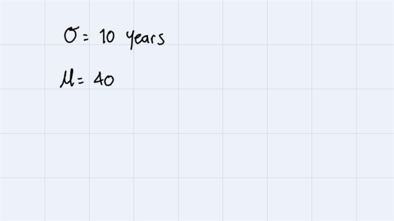 2: The age of trees in a forest is known to be approximately normal with an average-example-1