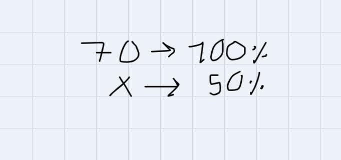 A. 9 is what percent of 27?B. 6 is 60% of what number?C. What is 50% of 70?-example-3