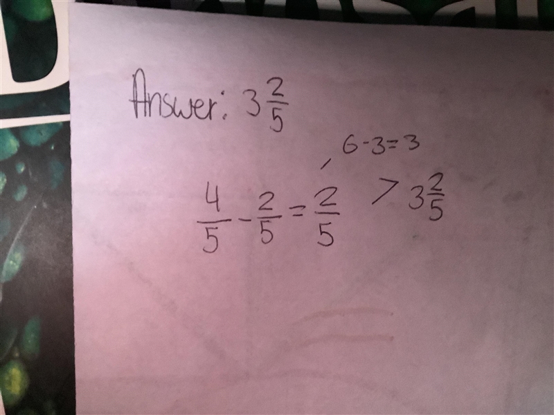 Evelyn is 3 2/5feet tall if her uncle 6 4/5 feet tall how many times more is Evelyn-example-1