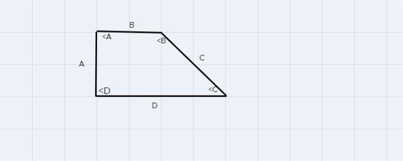 5. Draw Quadrilateral ABDC with angle A equal to angle D but no sides of equal length-example-1