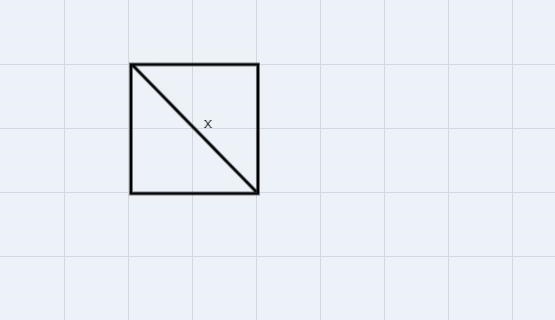 The diagonal of a square is x units. What is the area of the square in terms of x-example-1