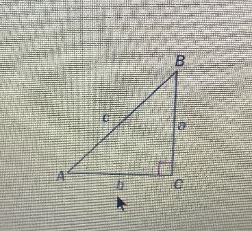 Find Sec A and Cot B exactly if a=8 and b=7-example-1