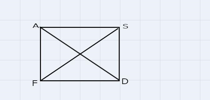 Square ASDF has diagonals ( line) AD and (line) SF. Determine the length of (line-example-1